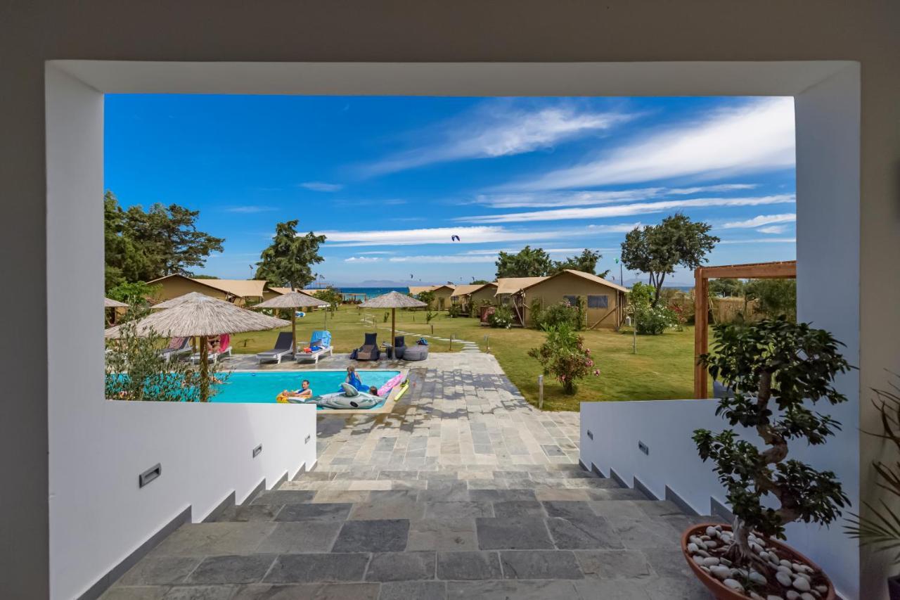 Logos Beach Village Theológos Eksteriør bilde
